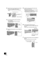 Page 1818
VQT4U49
2Attach the wall mount bracket to the wall with 
2 screws (not supplied). (Both sides)
≥Use a level to ensure both wall mount brackets are 
level.
3Fix the safety holder onto the unit with the 
screw (supplied).
{.Screw tightening torque: 50 N 0cm (0.4 lbf0ft) to 
70 N 0cm (0.5 lbf0ft).
4Attach the fall prevention cord (not supplied) to 
this unit.
5Hook the unit securely onto the wall mount 
brackets with both hands.
≥Connect the AC power supply cord to the unit before 
hanging the unit onto...