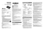 Page 1Owner’s Manual
Wireless Speaker System
Model No.
 SC-NP10
Thank you for purchasing this product.Please read these instructions carefully before using this product, and save this manual for future use.Register online at 
www.panasonic.com/register
 (U.S. customers only)
If you have any questions, contact:
U.S.A. and Puerto Rico : 1-800-211-PANA (7262)
Canada : 1-800-561-5505P
PC
Printed in MalaysiaPanasonic Corporation 2013One Panasonic Way, Secaucus, 
New Jersey 07094
http://www.panasonic.comPanasonic...