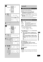 Page 1717
RQT7364
Listening operations
A
12
7 CLEAR
1
2CD 6
B
12
3
1PLAY MODE
2 DISC123
45ABCDEF
GHI JKL
3
123
45
6
789
0
10
ABCDEF
GHI JKL MNO
TUV WXYZ PQRS
SPACE
  
Enjoying MP3
A INTRO function (Album scan)
Listen to the first track of all albums in the current disc for 10
seconds each to find your desired album.
Preparation: Press [CD 3/8] and then [7 CLEAR].
1Press [INTRO] to start INTRO function.(INTRO function is cancelled after playing the first track in
the last album on the current disc.)
2While your...