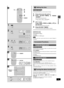 Page 99
Before use
RQT5717
1
2
3
4
A
B
C
D
DIMMER
4/REW
g CLOCK/
TIMER
CLOCK/
TIMER 3/FF
f
DISPLAY
–DEMO
123
456
79010
CANCEL
AUTO OFFSLEEP
8PROGRAM TUNE MODE PLAY MODE
VOLUMEDISPLAYDIMMERMUTINGSOUND
VIRTUALIZER
REV MODE
SELECTORTAPE TUNERCD
CLOCK
 TIMER
PLAY
REC
REWCLEARFF
BASSTREBLE
2
4
3
DIMMER
1
VOLUMEDISPLAYDIMMERMUTINGSOUND
VIRTUALIZER
DISPLAY,
–DEMOMUTING
VOLUMEDISPLAYDIMMERMUTINGSOUND
VIRTUALIZER
 A Setting the time
by remote control only
This is a 12-hour clock.
The example shows how to set the clock...