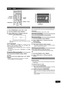 Page 1111
RQT7923

02/2!-
0,!9-/$%
45.%2!.$
45.%2!.$Numeric 
buttons
Radio – Tune
Memory presetMemory preset
Up to 15 stations each can be set in the FM and AM bands.
Preparation
Press [TUNER / BAND] to select “FM” or “AM”.
Automatic presettingAutomatic presetting
Press and hold [PROGRAM] to start presetting.
Manual presettingManual presetting
1Press [PLAY MODE] to select “MANUAL”.
2Press [4/REW/4] or [3/FF/¢] to tune to the 
required station.
3Press [PROGRAM].
4Press numeric buttons to select a channel.
...