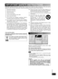 Page 3RQTV0160
3
IMPORTANT SAFETY INSTRUCTIONS
Read these operating instructions carefully before using the unit. Follow the safety instructions on the unit and the 
applicable safety instructions listed below. Keep these operating instructions handy for future reference.
-If you see this symbol-
Information on Disposal in other Countries outside the 
European Union
This symbol is only valid in the European Union.
If you wish to discard this product, please contact 
your local authorities or dealer and ask for...