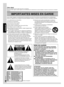 Page 18FRANÇAIS
FRANÇAIS
RQTX0192
19
1819
18
1) Lire attentivement ces instructions.
2) Conserver ces instructions.
3) Lire toutes les mises en garde.
4) Suivre toutes les instructions.
5) Ne pas utiliser cet appareil près d’une source d’eau.
6) Ne nettoyer qu’avec un chiffon sec.
7) Ne pas bloquer les évents d’aération. Installer l’appareil selon 
les instructions du fabricant.
8) Ne pas installer l’appareil près d’un appareil de chauffage tel  qu’un radiateur, une cuisinière, un registre de chaleur ou tout...