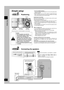 Page 6Simple setup
6
RQT7509
•Use only supplied speakers
Using other speakers can damage the unit and sound quality will be
negatively affected.
•Set the speakers up on an even surface to prevent them from
falling. Take proper precautions to prevent the speakers from falling
if you cannot set them up on an even surface.
Positioning for best effect
How you set up your speakers can affect the bass and the sound
field. Note the following points.
•Place speakers on flat secure bases.•Placing speakers too close to...