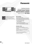 Page 1RQTX1066-2P
P
Operating Instructions
Instrucciones de funcionamiento
Compact Stereo System
Sistema estéreo compacto
SC-HC30Model No. / Nº de modelo
As an ENERGY STAR   Partner, Panasonic has 
determined that this product meets the ENERGY 
STAR   guidelines for energy efficiency.
Como socio de ENERGY STAR  , Panasonic ha 
determinado que este producto cumple con las 
d

irectrices de la ENERGY STAR   para el rendimiento 
energético.
Estimado cliente
Muchas gracias por comprar este producto.
Antes de...