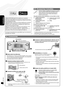 Page 18RQTX1066
RQTX1066
18
ESPAÑOL
RQTX1066
RQTX1066
21
AUX
Conexiones
g Notas sobre los altavoces
Estos altavoces no cuentan con blindaje magnético. No los coloque 
cerca de televisores, computadoras personales u otros dispositivos 
en los que influya fácilmente el magnetismo.
No se puede quitar la red de los altavoces.
•
•
Conecte la antena de cuadro de AM.2
Mantenga el cable de la antena sin estirarlo y separado de 
otros cables.
•
4
5
Fije la antena con cinta adhesiva al muro o columna en una 
posición que...