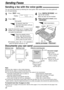 Page 3030
Sending Faxes
Documents you can send!
600 mm 
(23
5⁄8)
Minimum size 
128 mm
(5
)
128 mm
(5
)
Maximum size
216 mm
(8
1⁄2) 
Paper width
208 mm (83⁄16) 
Effective scanning area
 4 mm 4 mm 2 mm  2 mm
Scanned
area
216 mm (81⁄2)
Document weight
Single sheet:
45 g/m
2to 90 g/m2
(12 lb. to 24 lb.)
Multiple sheets:
60 g/m
2to 75 g/m2
(16 lb. to 20 lb.)
Note:
lRemove clips, staples or other similar fasteners.
lCheck that ink, paste or correction fluid has dried.
lDo not send the following types of documents....