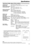 Page 8585
Specifications
Technical data about this product!
Applicable Lines:Public Switched Telephone Network
Document Size:Max. 216 mm (81⁄2) in width / Max. 600 mm (235⁄8) in length
Effective Scanning Width:208 mm (83⁄16)
Recording Paper Size:Letter: 216 mm x 279 mm (81⁄2x 11)
Legal:216 mm x 356 mm (81⁄2x 14)
A4:210 mm x 297 mm (81⁄4x 1111⁄16)
Effective Printing Width:208 mm (83⁄16)
Transmission Time*:Approx. 15 s/page (Original mode)**
Scanning Density:Horizontal:8 pels/mm (203 pels/inch)
Vertical:3.85...