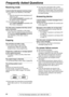 Page 80Frequently Asked Questions
80For Fax Advantage assistance, call 1-800-435-7329.
Receiving mode
I cannot select the desired receiving mode.
LIf you want to set TAD/FAX or FAX ONLY 
mode:
–select the desired mode using feature #77 
(page 74), and
–press {AUTO ANSWER} repeatedly until 
the desired mode is displayed.
LIf you want to set TEL mode:
–press {AUTO ANSWER} repeatedly until 
TEL mode is displayed.
The other party complains that they cannot 
send a document.
LThe unit is not in TAD/FAX or FAX ONLY...