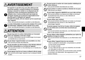 Page 2727
Français
AVERTISSEMENT...