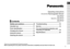 Page 55
RO
H
SK
CZ
PL
FIN
S
N
P
DK
E
NL
I
F
D
GB
Operating Instructions
(Househol\f) Rechargeable \bhaver
Mo\fel No. E\b‑RT67
E\b‑RT47
E\b‑RT37
Thank you for purchasing this\l Panasonic pro\fuct.
Befo\fe ope\fa\bing \bhis uni\o\b, please \fead \bhese ins\o\b\fuc\bions comple\bely and save \bhem fo\f fu\bu\fe use.
Safety precautions..................... 8
Intended use
 

��������������������������������������
1
 1
Parts identification
 

����������������������������
1
 1
Charging the shaver...