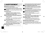 Page 2424
AVERTISSEMENT
N’utilisez pas la brosse douce ainsi que la brosse en 
silicone sur le contour des yeux.
- Ceci pourrait entraîner des blessures oculaires.
Si vous ressentez une douleur sur votre peau ou sur toute 
autre partie de votre corps, cessez immédiatement d’utiliser 
cet appareil.
- Sinon, cela pourrait provoquer des problèmes cutanés ou corporels.
►Alimentation électrique
N’utilisez jamais l’appareil si l’adaptateur secteur est 
endommagé ou si la fiche d’alimentation ne s’insère pas...