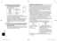 Page 2828
4
4Vérifiez que le voyant d’indication / 
de notification de charge s’allume.
Le voyant d’indication/de notification de 
charge s’allume (rouge).
Pendant le 
chargement Une fois le 
chargement terminé
Le voyant rouge  s’allume. Le voyant rouge 
s’éteint.
• Le temps de charge complet est d’environ 2 heures.• La durée de charge peut différer suivant la capacité de charge.
 Appuyez sur le commutateur de nettoyage du visage ou sur le 
commutateur de chauffage pour le démaquillage pendant que 
l’adaptateur...