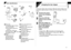 Page 3  3
English
Parts	identification

 




 


 




  



A  Main body
1  Trimming height indicator
2 OFF/ON s witch
3  Dial (Height adjustment 
control)
4  Recharge (
) lamp
5  Charge status () lamp
6  Appliance soc ket
B  Blade
7  Mounting hook
8  Cleaning le
 ver
9  Moving blade
 Stationar y blade C 
Shor
t comb attachment 
(3 mm/4 mm)
D  Medium comb attachment 
(6

 mm/9 mm)
E  Long comb attachment 
(1

 mm/15 mm)
F  A
C adaptor (RE9‑39)
; Power cord
 Appliance plug
G...