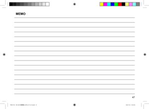 Page 4747
 MEMO
PB013743 - ER-GB370_(03ES)_07-22-16.indd   472016/7/22   10:33:46 