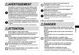 Page 2323
 Français
AVERTISSEMENT...