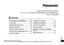 Page 3333
Español
Instrucciones \fe funcion\lamiento
(Electro\foméstico) \lRecorta\for Recargable para Cabello Corto
Mo\felo n.º ER‑GS60
Gracias	por	comprar	este	producto	Panasonic.
Antes  de  poner  esta  unidad  en  funcionamiento,  lea  las  instrucciones  en  su  totalidad  y  guárdelas  para  su  uso  en  el  futuro �
Precauciones de seguridad ........... 34
Uso  previsto ����������������������������������������������...