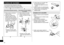 Page 4444
Español
Limpiezadelrecortador
	• Se	 recomienda 	 limpiar 	 después 	 de 	 cada 	 uso.	• Lave
	 siempre 	 con 	 agua 	 tras 	 el 	 corte 	 en 	 mojado.
1.	 Retire	el	cortador	de	pelo	del	adaptador	de	CA.▼▼
Para	eliminar	pequeñas	manchas Para 	 eliminar 	 una 	 gran 	 cantidad 	de
	 suciedad
2.	 Retire
	 el 	 peine 	 y 	 encienda 	 el 	
cortador

	 de 	 pelo.
3.	 Deje
	 correr 	 el 	 agua 	 por 	 la 	
entrada

	 de 	 agua 	 en 	 la 	 parte 	
posterior

	 del 	 cuerpo 	 principal, 	
lave...