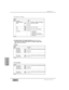 Page 341Appendix G
DA7 Users’ GuideG-31
G 
MIDI Chart
CMD
ASCII Code of Scene Memory Number
HeaderMeas
Data
Data
Sub CMD Data
ASCII Code of Scene Memory Number ’0’ - ’F’ASCII Code of Meas’0’: Stop, ’1’: Playing or Recording
ASCII Code of Beat
ASCII Code of Clock Number
’0’: 24frame/sec
’1’: 25frame/sec
’2’: 30frame/sec, Drop Frame
’3’: 30frame/sec, Non Drop Frame’4’: MIDI Clock
20HHeader
Sub CMDAutomation StatusMSB
LSBMSBLSB
’0’ - ’F’’0’ - ’F’’0’ - ’F’’0’ - ’F’’0’ - ’F’MSBLSB’0’ - ’F’’0’ - ’F’
Beat
Clock
Time...
