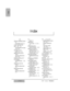 Page 356Index-1
DA7 Users’ Guide
Index
Index-1
Index
A
A/B button [DYNAMICS] window
9-6
[EQUALIZER] window 7-6
AC inlet Rear Panel 2-25
ADAT + DA7 17-2
using with BRC Clock master
17-3—17-4
ADAT digital I/O card
options 17-2—17-4
Additional TAPE sends and
returns
quick start outboard tools
3-14—3-15
AES/EBU & S/PDIF card 17-7
ALL AUX button
SOLO/MON window 16-2,
16-4
Analog 2-track sends and
returns
quick start outboard tools
3-14
Analog 4-track sends and
returns
quick start outboard tools
3-15Area
defined 1-6...