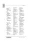 Page 357Index
Index-2
DA7 Users’ Guide
Index
B
[BATTERY] area
OSC/BATT window 16-8
[BAUD RATE] area
[MIDI>SETUP] window
11-2
Backup
bulk 1-8
BUF CLR button
[SETUP] window,
AUTOMATION button 14-3
BULK OUT button 1-8
BUS ASSIGN section. See
PAN/ASSIGN/SURROUND 2-
5, 2-9
BUS Fader Strip
BUS ASSIGN section
[BUS/AUX] meter window
[MIDI>BULK] window
11-10
[BUS/AUX] meter window
METER group windows 5-
18
C
Cancel button 11-12
[MIDI>BULK] window
11-10
CH LIB button
[MIDI>BULK] window
11-10
CH or AUX 2 LED
LED status...