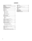 Page 55
CONTENTS
IMPORTANT SAFETY INSTRUCTIONS  ............................4
PREFACE ............................................................................6
FEATURES .........................................................................6
PRECAUTIONS ...................................................................7
MAJOR OPERATING CONTROLS 
AND THEIR FUNCTIONS  ...................................................8
■Front View  .....................................................................8...
