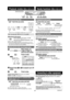 Page 66
Handy functionsPlayback modes
The effect may differ with different kinds of music.
Depending on the recording conditions, sound may be interrupted 
when switching between EQ settings.
MP3You cannot select “RND” and “AB” with MP3.
RND
RNDA 1B
While playing 
or 
while paused
One track
 repeatAll track
 repeatRandom
 repeatAB repeat
 (below) Random
No display (canceled)
RQT8472
Changing the play modeChanging the sound quality
(backward) (forward) 
While stopped, use 
[] or [] to 
select...