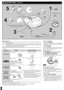 Page 3Button Display/reference
3
Operation
To pause play
To stop play
To turn off the
unit 
Skip forward/
backward
(skip function) 
Rapid forward/
backward
(search function)
Off mode
Stop mode
Sequential Play Basic Play
Follow steps 1–5.In step 2:Connect the stereo headphones/earphones and wired remote control (SL-SX390) to the headphone jack
[Ë]. (Plug in firmly.)
In step 5:The volume range is 0-25. Press and hold to change the volume successively. The volume changes when
pressed while the level is displayed....