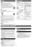 Page 2Audio (CD-DA)No. of channels: 2 (left and right, stereo)Frequency response: 20 to 20,000 Hz
(i0.5 dB toj10 dB)
DA converter: 1 bit, MASH
Headphone output level:
RMS max. 8 mW
i8 mW/
16≠(adjustable)
PickupLight source: Semiconductor laser
Wavelength: 780 nm
WMA/MP3Supported bit-rates:
WMA: 32 kbps to 192 kbps
(96 kbps is recommended)
MP3: 32 kbps to 320 kbps
(128 kbps is recommended)
Supported sampling frequency:
48 kHz/44.1 kHz/32 kHz
Maximum number of items 
(sum of albums and tracks): 999
Maximum album...