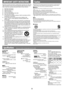 Page 33
IMPORTANT SAFETY INSTRUCTIONS
1) Read these instructions.
2) Keep these instructions.
3) Heed all warnings.
4) Follow all instructions.
5) Do not use this apparatus near water.
6) Clean only with dry cloth.
7) Do not block any ventilation openings. Install in accordance with the
manufacturer’s instructions.
8) Do not install near any heat sources such as radiators, heat
registers, stoves, or other apparatus (including amplifiers) that
produce heat.
9) Do not defeat the safety purpose of the polarized...