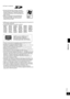 Page 4343
RQT8046
•SD logo is a trademark.
•Microsoft, Microsoft logo, Windows, Windows 
logo, Windows NT, Windows Media and DirectX 
are either trademarks or registered trademarks 
of Microsoft Corporation in the United States and 
other countries.
•WMA is a compression format developed by 
Microsoft Corporation. It achieves the same 
sound quality as MP3 with a file size that is 
smaller than that of MP3.
•MPEG Layer-3 audio decoding technology licensed from Fraunhofer IIS 
and Thomson multimedia.
•Licensed...