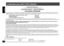 Page 1414
RQTX1012
ENGLISH
ESPAÑOL
ENGLISH
Panasonic Canada Inc.5770 Ambler Drive, Mississauga, Ontario L4W 2T3
PANASONIC PRODUCT – LIMITED WARRANTY
EXCHANGE PROGRAMPanasonic Canada Inc. warrants this product to be free from defects in material and workmanship under normal use and for a peri od as stated below from the date of 
original purchase agrees to, at its option either (a) repair your product with new or refurbished par ts, (b) replace it with a new or a refurbished equivalent value product, or 
(c)...