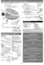 Page 4A
Location of controls/Connection to other equipment
Battery
compartment
Hold switchHeadphone
jack Open switch
Play/Pause (1/;)
Stop /Operation off (∫) Volume control (jVOLUMEi)
∫To DC IN jack
Display panel Play mode selection (MODE)
Program/Recall/Display ($
MEMO/%
DISP)
Audio system
Adjust the volume level
on the audio system.
AC adaptor(RP-AC46)(not included)
Car power adaptor(Purchase SH-CDC9for SL-MP80, SL-MP73J
and SL-MP70)
≥You can recharge the batteries with this connection.
Some cannot be...