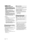 Page 2424VQT3W08
VIERA LinkTM 
“HDAVI Control
TM” 
Preparation
1 Set “VIERA Link” to “On” ( >33). (The default 
setting is “On”.)
2 Set the “HDAVI Control” operations on the 
connected equipment (e.g., TV).
3 Turn on all “HDAVI Control” compatible 
equipment and select this unit’s input channel 
on the connected TV so that the “HDAVI 
Control” function works properly.
Also, when the connection or settings are 
changed, repeat this procedure.
When the following operations are performed, the 
input channel of the...