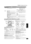 Page 2323
RQT8997
When connecting to an amplifier/receiver to enjoy multi-channel surround sound, use the following settings on this unit if they cannot be set on 
the amplifier/receiver.
Speaker presence and size (A)1 Press [3,4,2,1] to select the speaker icon (A) and press 
[ENTER].
2 Press [3,4] to select the setting and press [ENTER].
Icon examples: 
Surround speaker (LS)
≥Large: Select when the 
speaker supports 
low-frequency (under 
100 Hz) reproduction.
≥Small: Select when the speaker does not support...