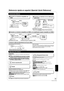 Page 45RQT9243 or RQT9350
45
Referencia rápida en español (Spanish Quick Reference)
Conexiones básicas
AConexión a un televisor compatible con 
HDMI B
Conexión a un televisor con un cable para 
audio/vídeo
Parte posterior de la unidad
≥Esta conexión no permite la salida de vídeo de alta definición. 
Utilice la conexión  A o  C  para obtener vídeo de alta definición.
C Conexión a un televisor compatible con HDMI y a un amplificador/receptor compatible con HDMI
Conecte el cable de alimentación de CA por último...