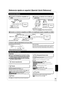 Page 49RQT9378
49
Referencia rápida en español (Spanish Quick Reference)
Conexiones básicas
A Conexión a un televisor compatible con 
HDMIB Conexión a un televisor con un cable para 
audio/vídeo
Parte posterior de la unidad
≥ Esta conexión no permite la salida de vídeo de alta definición. 
Utilice la conexión  A o  C  para obtener vídeo de alta definición.
C Conexión a un televisor compatible con HDMI y a un amplificador/receptor compatible con HDMI
Conecte el cable de alimentación de CA por último
Ahorro de...