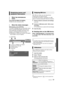 Page 1717VQT3V18
Press [POP-UP MENU/TOP MENU].
≥Select the item and press [OK].
While playing, press [STATUS].
The status messages give you information about 
what is currently being played. Each time you 
press [STATUS], the display information may 
change or will disappear from the screen.
≥ Depending on media and contents, the display 
may change or may not appear.
e.g., BD-Video
A T: Title, C: Chapter, PL: Playlist
B Elapsed time in the title
C Current position
D To t a l  t i m e
e.g., JPEG With “BD-Live”...