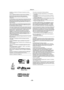 Page 35- 35 -
Reference
“AVCHD” is a trademark of Panasonic Corporation and Sony 
Corporation.
Java is a registered trademark of Oracle and/or its affiliates.
Manufactured under license from Dolby Laboratories.
Dolby and the double-D symbol are trademarks of Dolby 
Laboratories.
For DTS patents, see http://patents.dts.com. Manufactured under 
license from DTS Licensing Limited. DTS, DTS-HD, the Symbol, & 
DTS and the Symbol together are registered trademarks, and 
DTS-HD Master Audio is a trademark of DTS, Inc....