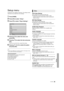 Page 29Settings
29VQT3B58
Setup menu
Change the unit’s settings if necessary. The settings remain 
intact even if you switch the unit to standby.
1Press [HOME].
2Press [OK] to select “Setup”.
3Press [4] to select “Player Settings”.
4Press [3,4] to select the menu and 
press [OK].
5Press [ 3,4 ] to select the item and press 
[OK].
If there are any other items, repeat these steps.
6Press [ 3,4,2 ,1 ] to select the option 
and press [OK].
	
≥ There may be differences in operation methods. If this happens, follow...