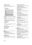 Page 3030VQT2J87(ENG)
Setup menu
Change the unit’s settings if necessary. The settings remain 
intact even if you switch the unit to standby.
1While stopped
Press [SETUP].
2Press [3,4] to select the menu and press 
[OK].
3Press [ 3,4 ] to select the item and press 
[OK].
If there are any other items, repeat these steps.
4Press [ 3,4 ,2, 1] to select the option 
and press [OK].
To exit the screen
Press [SETUP].
≥ There may be differences in operation methods. If this happens, follow the 
on-screen instructions...