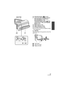 Page 1717VQT2W55
26 Photoshot button [ ] (l31)
27 Zoom lever [W/T] (In Motion Picture  Recording Mode or Still Picture 
Recording Mode) (l 46)
Thumbnail display switch [ / ]/
Volume lever [ sVOL r] (In Playback 
Mode) ( l37)
28 Mode switch ( l25)
29 Status indicator ( l24)
30 DC input terminal ( l20)
≥ Do not use any other AC adaptors except 
the supplied one.
31 Grip belt
Adjust the length of the grip belt so that it fits 
your hand.
1 Flip the belt.
2 Adjust the length.
3 Replace the belt.28
26
3127
30
29...