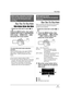 Page 7171VQT1J42
Recording
¬Rotate the mode dial to select   or 
.
Press the MENU button, then select 
[VIDEO] (HD mode) or [ADVANCED] 
(STD mode) 
# [WIND CUT] # [ON] 
and press the cursor button.
To cancel the wind noise reduction 
function
Press the MENU button, then select [VIDEO] 
(HD mode) or [ADVANCED] (STD mode) # 
[WIND CUT] # [OFF] and press the cursor 
button.
≥This function’s default setting is [ON].
≥The wind noise reduction depends on the wind 
strength. (The stereo effect may be reduced if 
this...