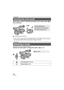 Page 2424VQT3U98
Set the power switch to ON while pressing the lock release button B to 
turn on the unit.
A The status indicator lights on.
≥To turn on the unit again after the [ECONOMY (BATT)] or [ECONOMY (AC)] is activated, 
set the power switch to OFF once, and then to ON again. ( l128)
Change the mode to recording or playback.
Operate the mode switch to change the mode to   or  .
Preparation
Turning the unit on/off
Preparation
Selecting a mode
Recording Mode ( l36, 45)
Playback Mode ( l79)

To turn off...