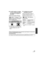 Page 103103VQT3W31
∫To watch images on a regular 
TV (4:3) or when both sides of 
the images do not appear on 
the screen
Change the menu setting to display the 
images correctly. (Check the TV setting.)
Example of images with a [16:9] aspect 
ratio on a regular TV (4:3)
≥If a wide-screen TV is connected, adjust 
the aspect setting on the TV. (Refer to the 
operating instructions of the TV for 
details.)
∫ To display the on-screen 
information on the TV
When the menu setting is changed, the 
information...