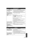 Page 141141VQT3W31
If the SD card is inserted 
in another device, it is 
not recognized.≥
Check that the device is compatible with the capacity or 
type of SD card (SD Memory Card/SDHC Memory Card/
SDXC Memory Card) that you inserted. Refer to the 
operating instructions of the device for details.
When connected by the 
USB cable, this unit is 
not detected by the other 
devices. ≥
When connected to other devices using only the battery, 
reconnect using the AC adaptor.
VIERA Link does not 
work. (Setting on this...