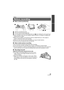 Page 2929VQT3W31
∫Basic camera positioning
1 Hold the unit with both hands.
2 Put your hand through the grip belt.
3 It is convenient to use the Recording button icon  A when holding the unit at waist level.
≥ When recording, make sure your footing is stable and there is no danger of colliding with 
another person or object.
≥ When you are outdoors, record pictures with the sunlight behind you. If the subject is 
backlit, it will become dark in the recording.
≥ Keep your arms near your body and separate your...