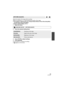 Page 7373VQT3W31
Adjust the quality of the image while recording.
Adjust by outputting to a TV while adjusting the quality of the image.
≥This setting is retained when you change between Motion Picture Recording Mode 
and Still Picture Recording Mode.
≥ Switch to Manual Mode. ( l77)
1 Select the menu.
2 Touch the desired setting items.
3 Touch  /  to adjust settings.
4 Touch [ENTER].
≥Touch [EXIT] to complete the settings.
≥  appears on the screen.
[PICTURE ADJUST]
: [RECORD SETUP]  # [PICTURE ADJUST]...