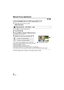 Page 8080VQT3W31
Manual Focus adjustment
If auto focusing is difficult due to the conditions, then use Manual Focus.
≥Press the iA/MANUAL button to switch to Manual Mode. ( l77)
1(When MF assist function is used)
Select the menu.
≥Touch   to display the Manual icon.
2Touch [FOCUS].
3Touch [MF] to change to Manual Focus.≥MF appears on the screen.
4Adjust the focus by touching  / .
The in-focus area is displayed in blue. The normal 
screen returns approximately 2 seconds after you finish 
bringing the subject...