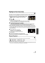 Page 8383VQT3W31
Highlight & Time Frame Index
An image of one scene is displayed as a thumbnail at set search condition. Scene can be 
played back from any midway point of the scene you wish to see.
≥Operate the zoom lever to   side and change over the 
thumbnail display to Highlight & Time Frame Index. 
(l 39)
1Touch .
≥To display the next (previous) page:
jSlide the thumbnail display upward (downward) while touching it.
j Touch   (up) /   (down) on the thumbnail scroll lever. ( l38)
2Touch the desired search...